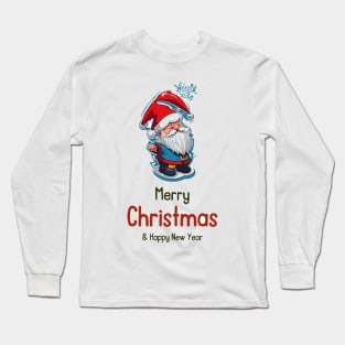 Merry Christmas And Happy New Year Long Sleeve T-Shirt